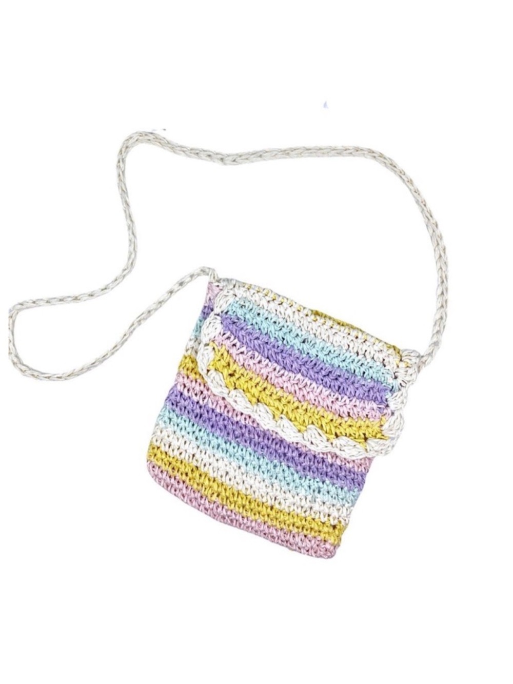 Handmade Hippie Love Festival Bag - 6” x 5.5”